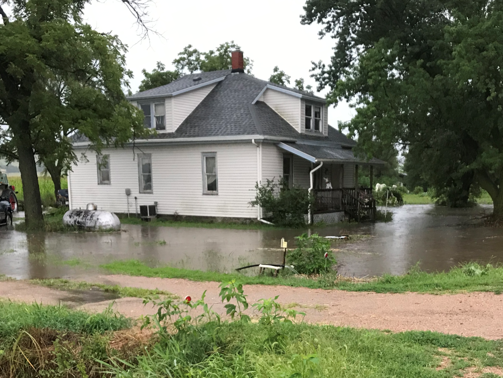 Linwood home surrounded by water 2019